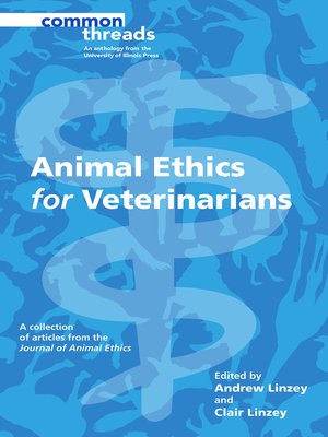 cover image of Animal Ethics for Veterinarians